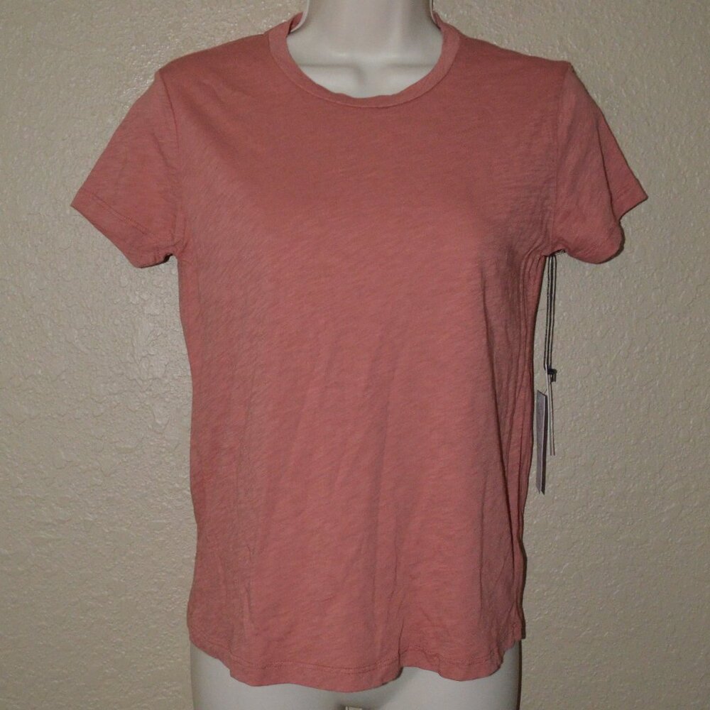 NWT $82 Velvet Graham & Spencer Sierra Short Sleeve Crew T-Shirt Tee